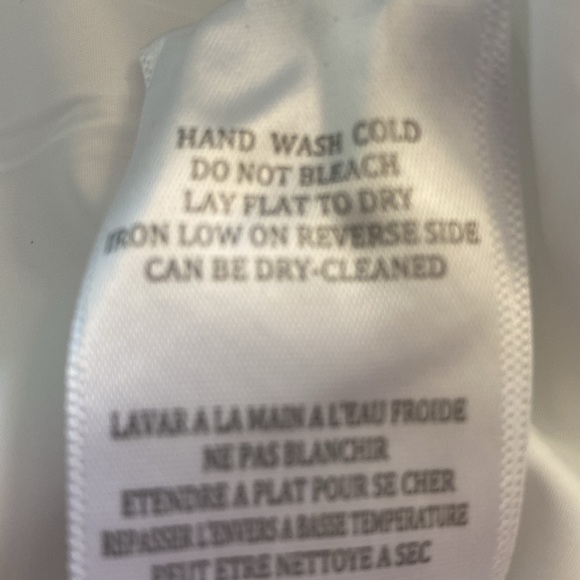 Nordstrom Blank NYC White Crepe Moto Jacket with Mesh Panels - Picture 11 of 11